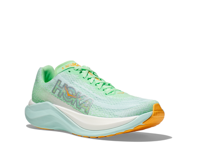 Hoka Womens Mach X - Lime Glow/Sunlit Ocean - Neutral