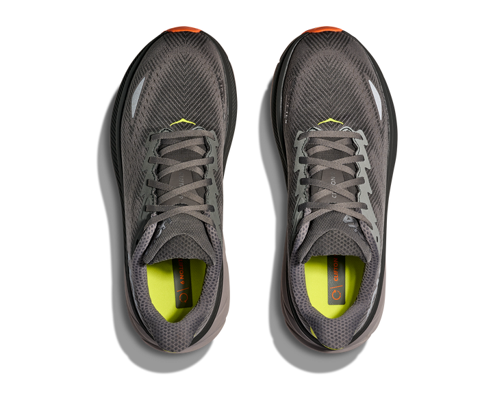 Hoka Mens Clifton 9 GTX - Asphalt Grey/Gravel - Neutral - AW25