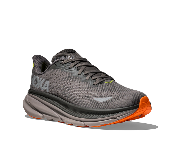 Hoka Mens Clifton 9 GTX - Asphalt Grey/Gravel - Neutral - AW25