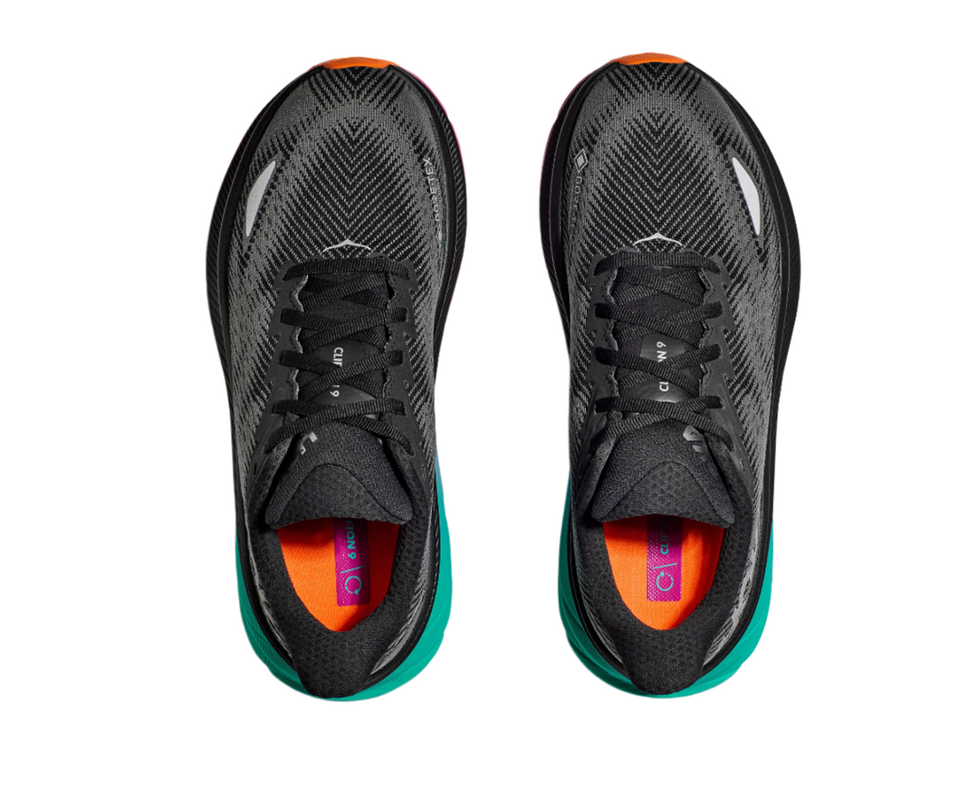 Hoka clifton 6 black aqua sale