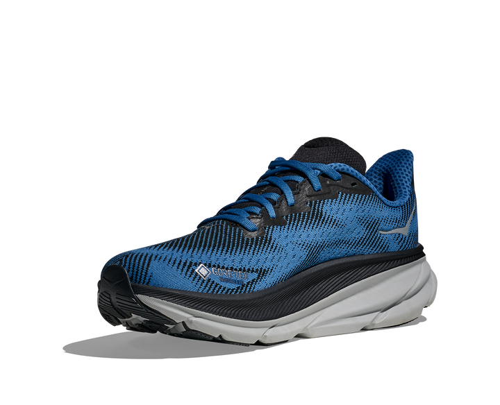 Hoka Mens Clifton 9 GTX - Black/Foggy Night - Neutral - AW25