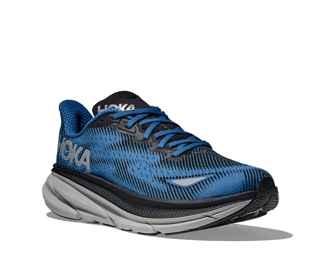 Hoka Mens Clifton 9 GTX - Black/Foggy Night - Neutral - AW25