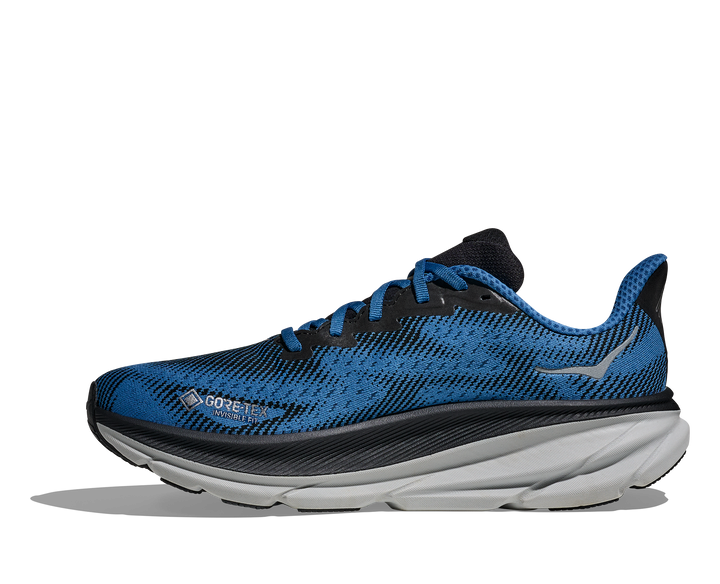 Hoka Mens Clifton 9 GTX - Black/Foggy Night - Neutral - AW25