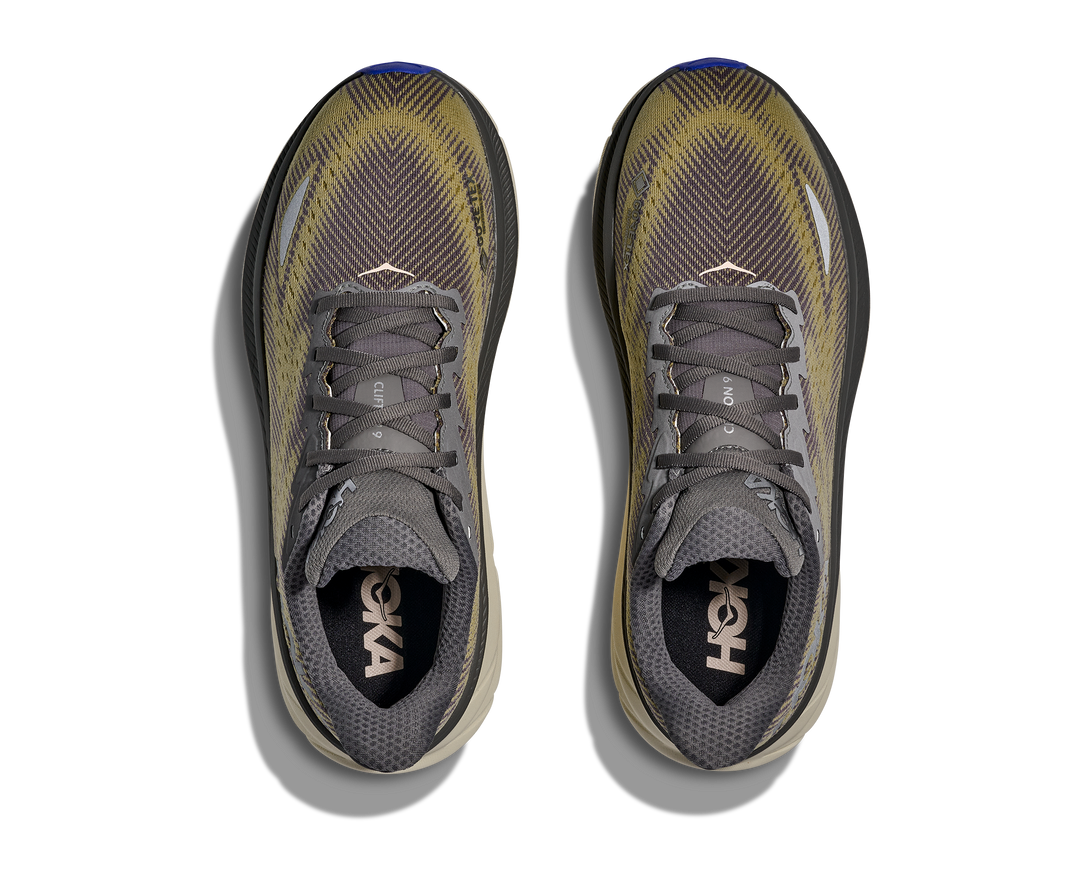Hoka Mens Clifton 9 GTX - Gravel/Eggshell - Neutral - SS26