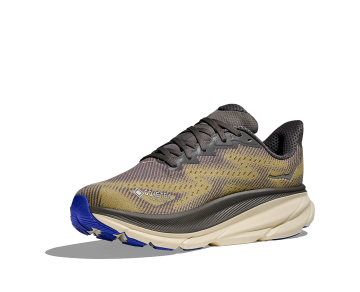 Hoka Mens Clifton 9 GTX - Gravel/Eggshell - Neutral - SS26