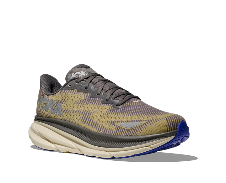 Hoka Mens Clifton 9 GTX - Gravel/Eggshell - Neutral - SS26