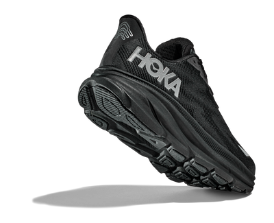 Hoka Womens Clifton 9 GTX - Black/Black - Neutral