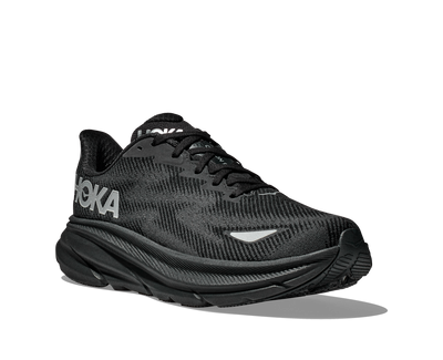 Hoka Womens Clifton 9 GTX - Black/Black - Neutral