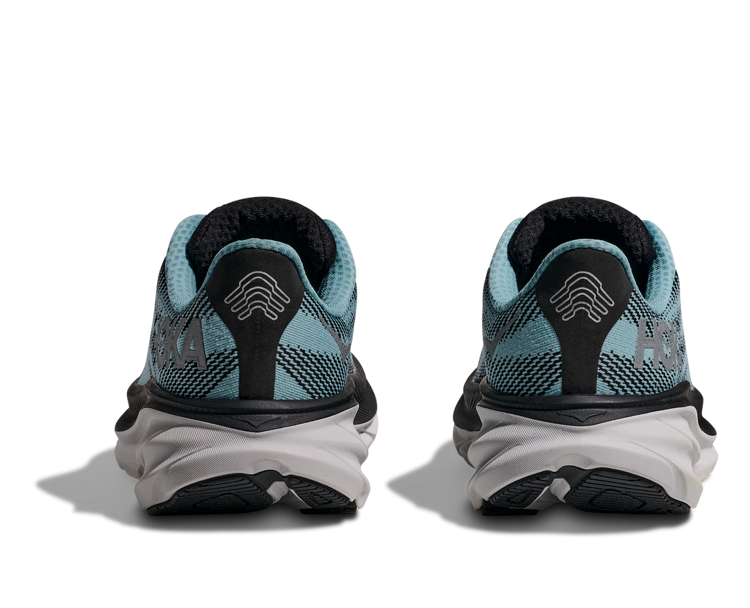 Hoka Womens Clifton 9 GTX - Black/Raindrop - Neutral - AW25