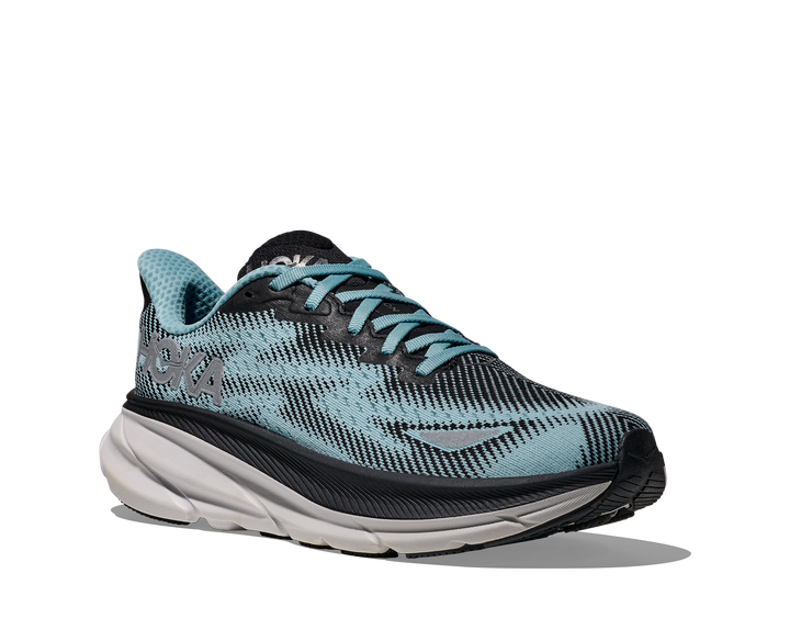 Hoka Womens Clifton 9 GTX - Black/Raindrop - Neutral - AW25
