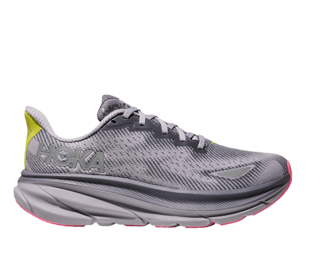 Hoka Womens Clifton 9 GTX - Grey Skies/Foggy Grey - Neutral - AW25