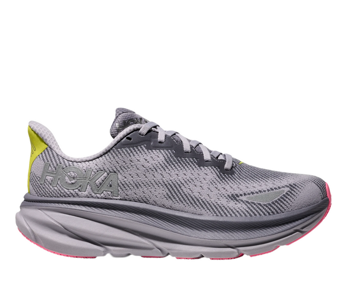 Hoka Womens Clifton 9 GTX - Grey Skies/Foggy Grey - Neutral - AW25