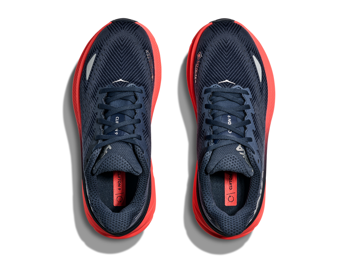Hoka Womens Clifton 9 GTX - Varsity Navy/Nautical Dusk - Neutral - SS25