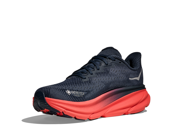 Hoka Womens Clifton 9 GTX - Varsity Navy/Nautical Dusk - Neutral - SS25
