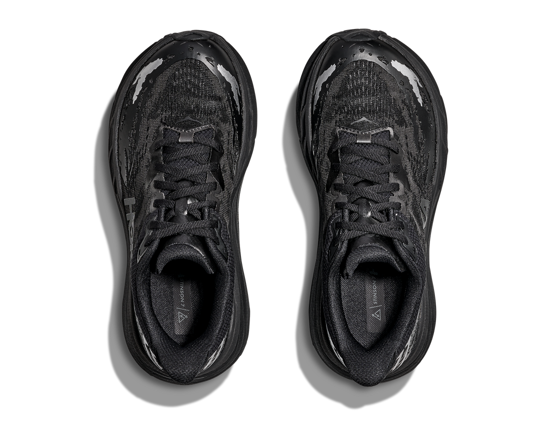 Hoka Mens Stinson 7 - Black/Black - Trail - SS25