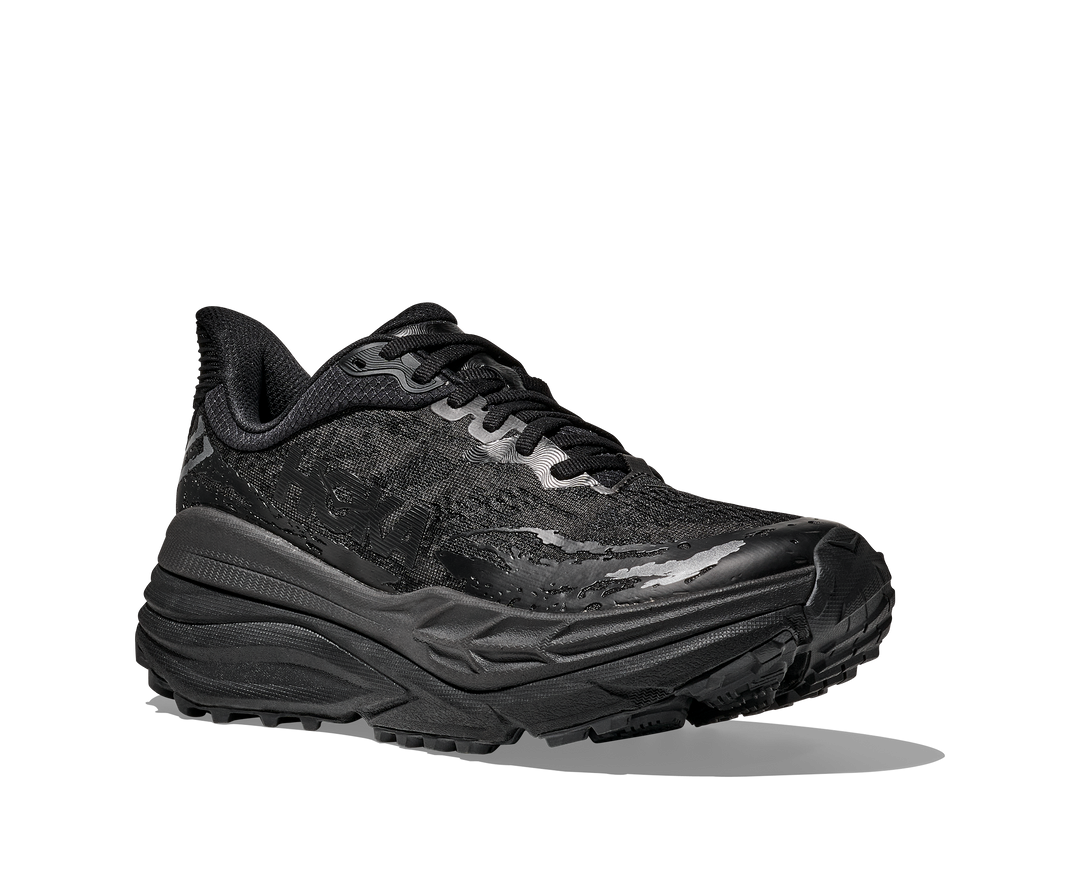 Hoka Mens Stinson 7 - Black/Black - Trail - SS25