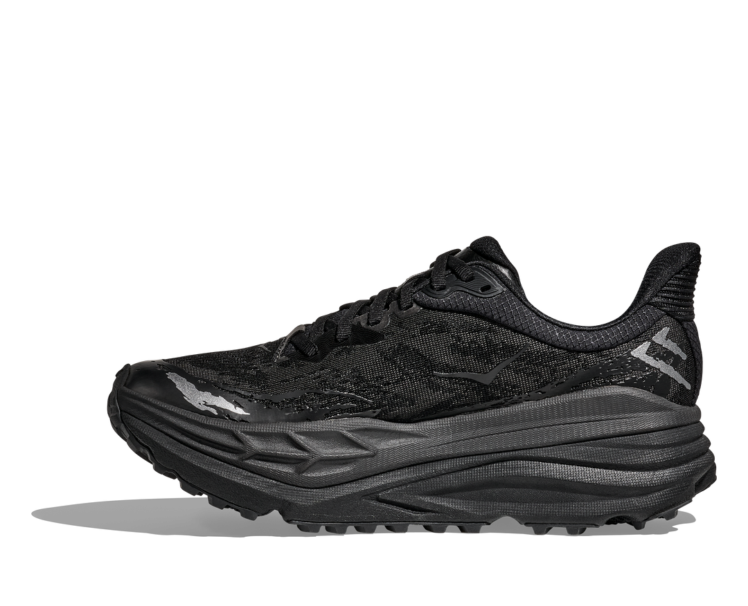 Hoka Mens Stinson 7 - Black/Black - Trail - SS25