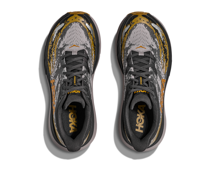 Hoka Mens Stinson 7 - Black/Cement - Trail - SS26