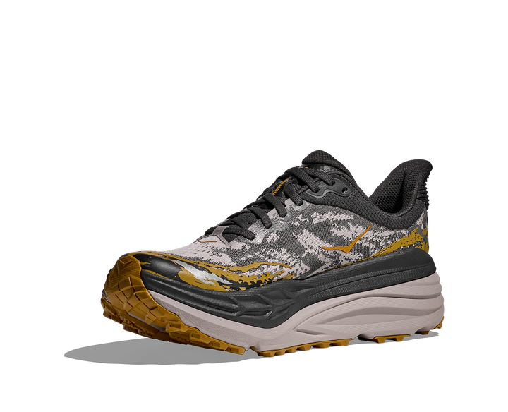 Hoka Mens Stinson 7 - Black/Cement - Trail - SS26