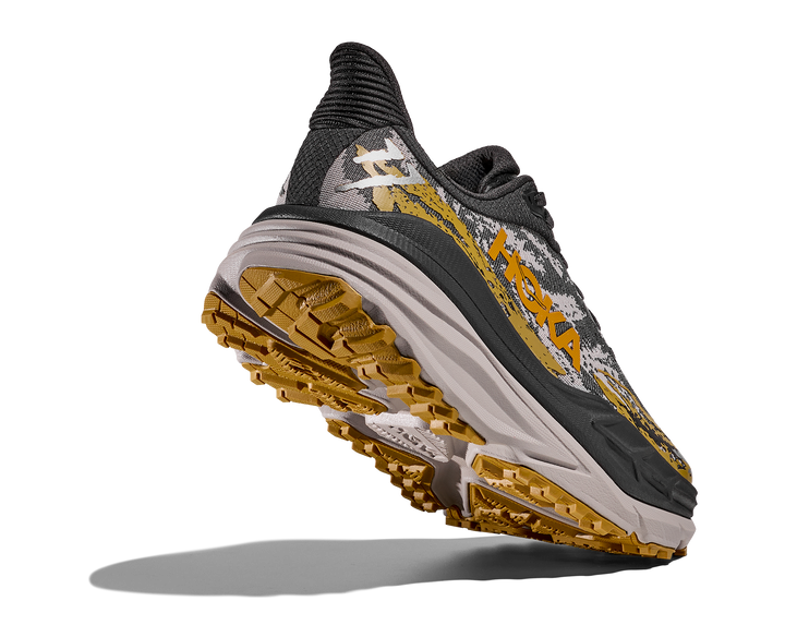 Hoka Mens Stinson 7 - Black/Cement - Trail - SS26