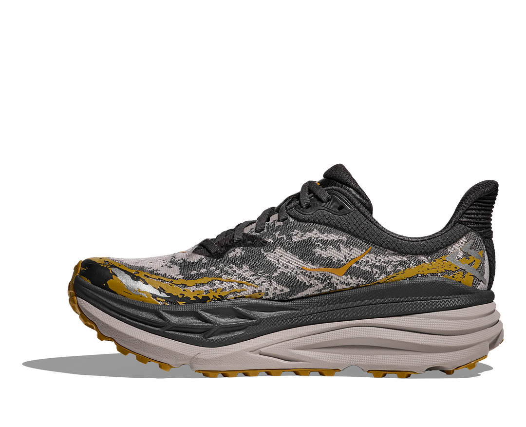 Hoka Mens Stinson 7 - Black/Cement - Trail - SS26