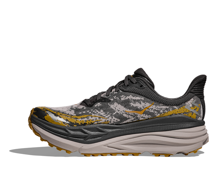 Hoka Mens Stinson 7 - Black/Cement - Trail - SS26