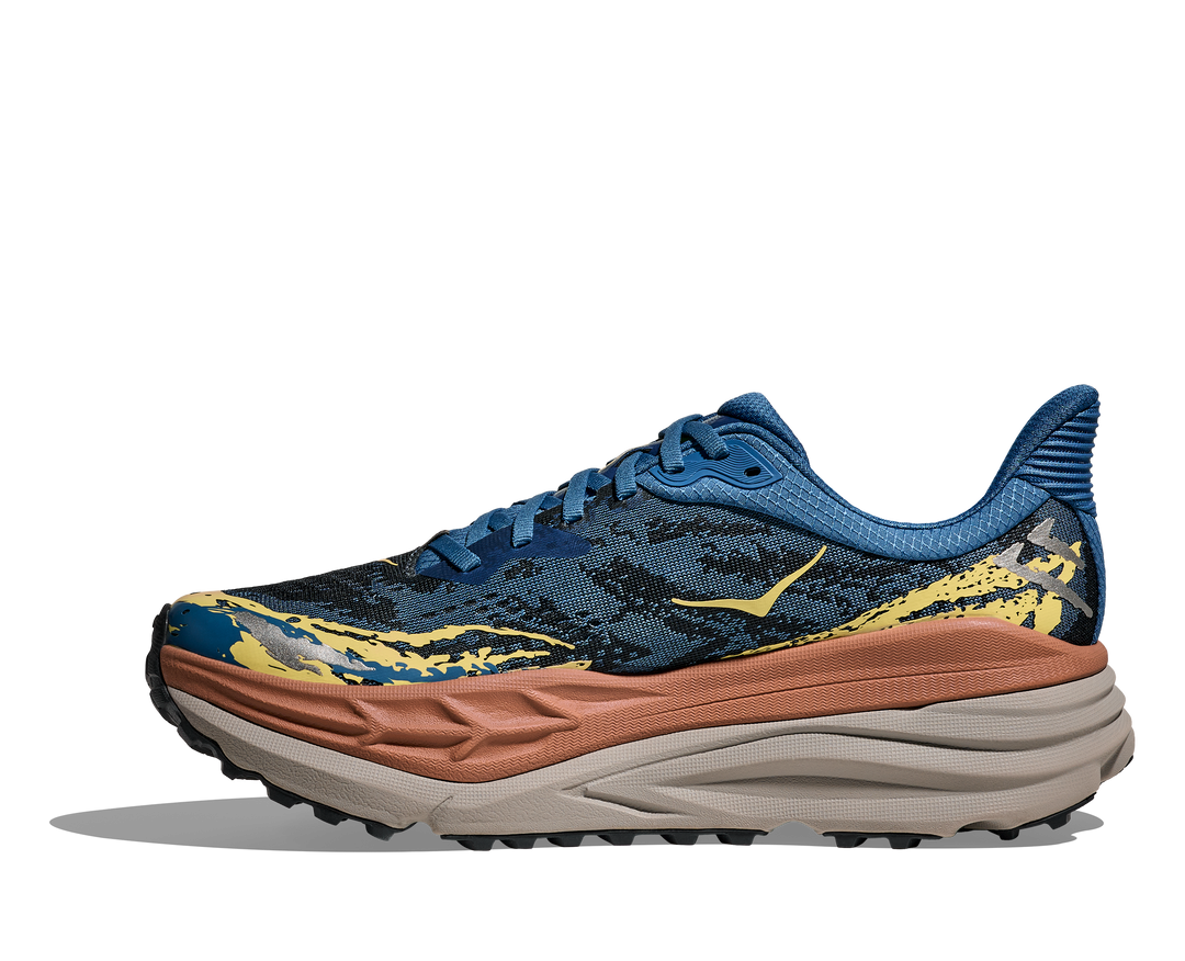 Hoka Mens Stinson 7 - Foggy Night/Cardamom - Trail - AW25