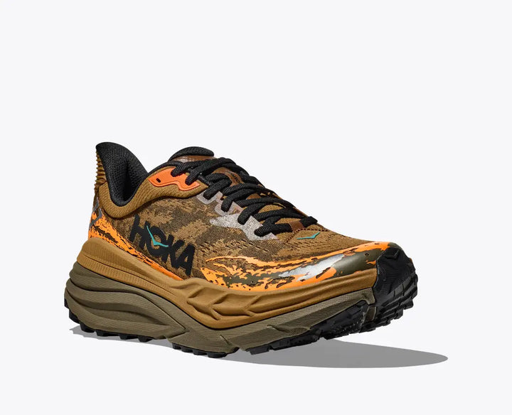 Hoka Mens Stinson 7 - Honey/Antique Olive - Trail