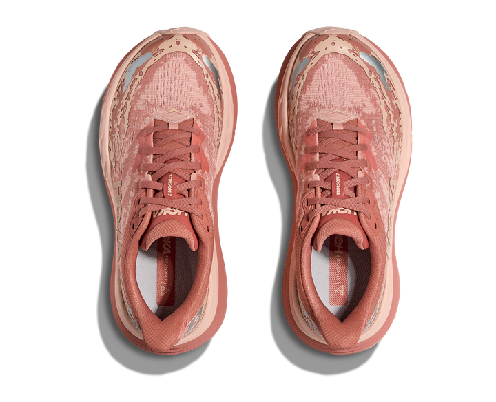 Hoka Womens Stinson 7 - Blush/Rose Latte - Trail - AW25