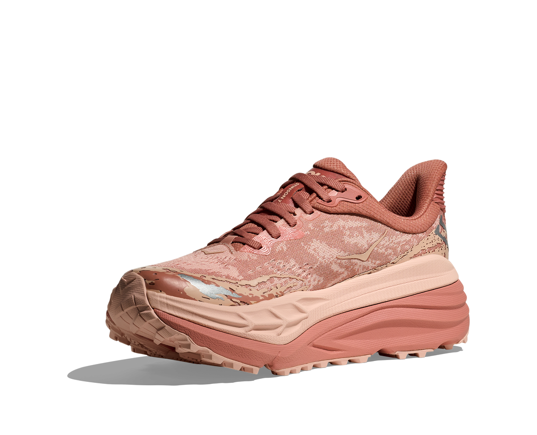 Hoka Womens Stinson 7 - Blush/Rose Latte - Trail - AW25