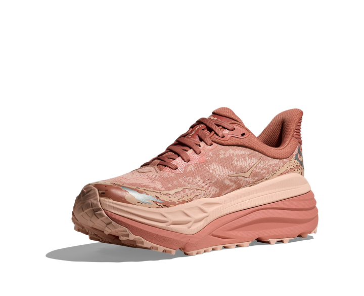 Hoka Womens Stinson 7 - Blush/Rose Latte - Trail - AW25