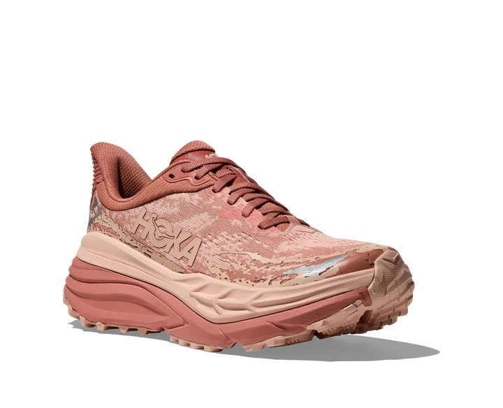 Hoka Womens Stinson 7 - Blush/Rose Latte - Trail - AW25