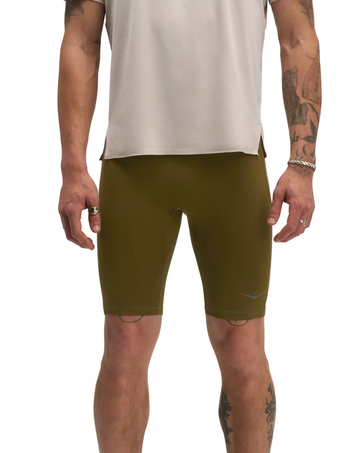 Hoka Mens Novafly Half Tight - Sepia - AW26