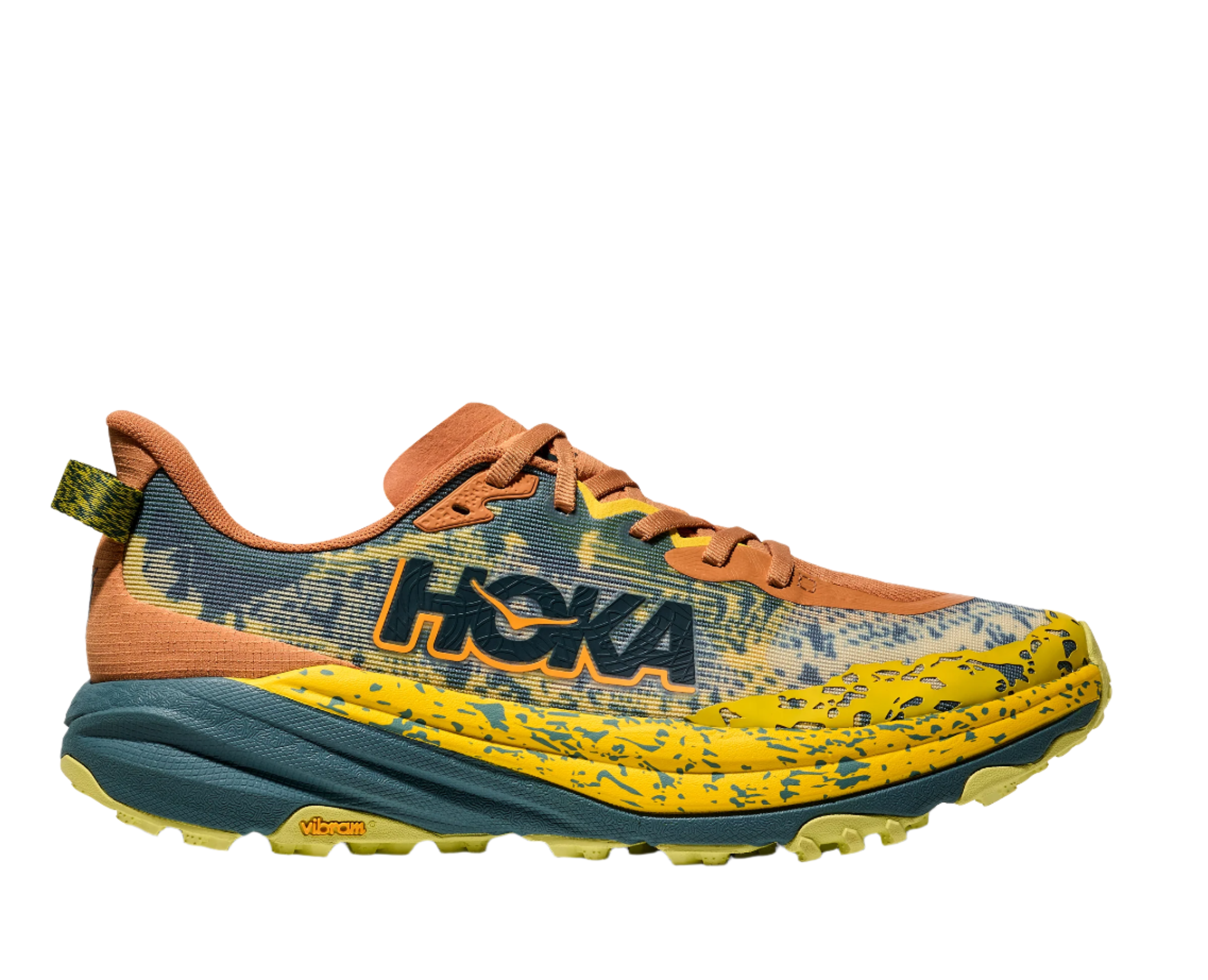 Hoka Mens Speedgoat 6 - Terra Cotta/Mountain Fog - Trail - SS25