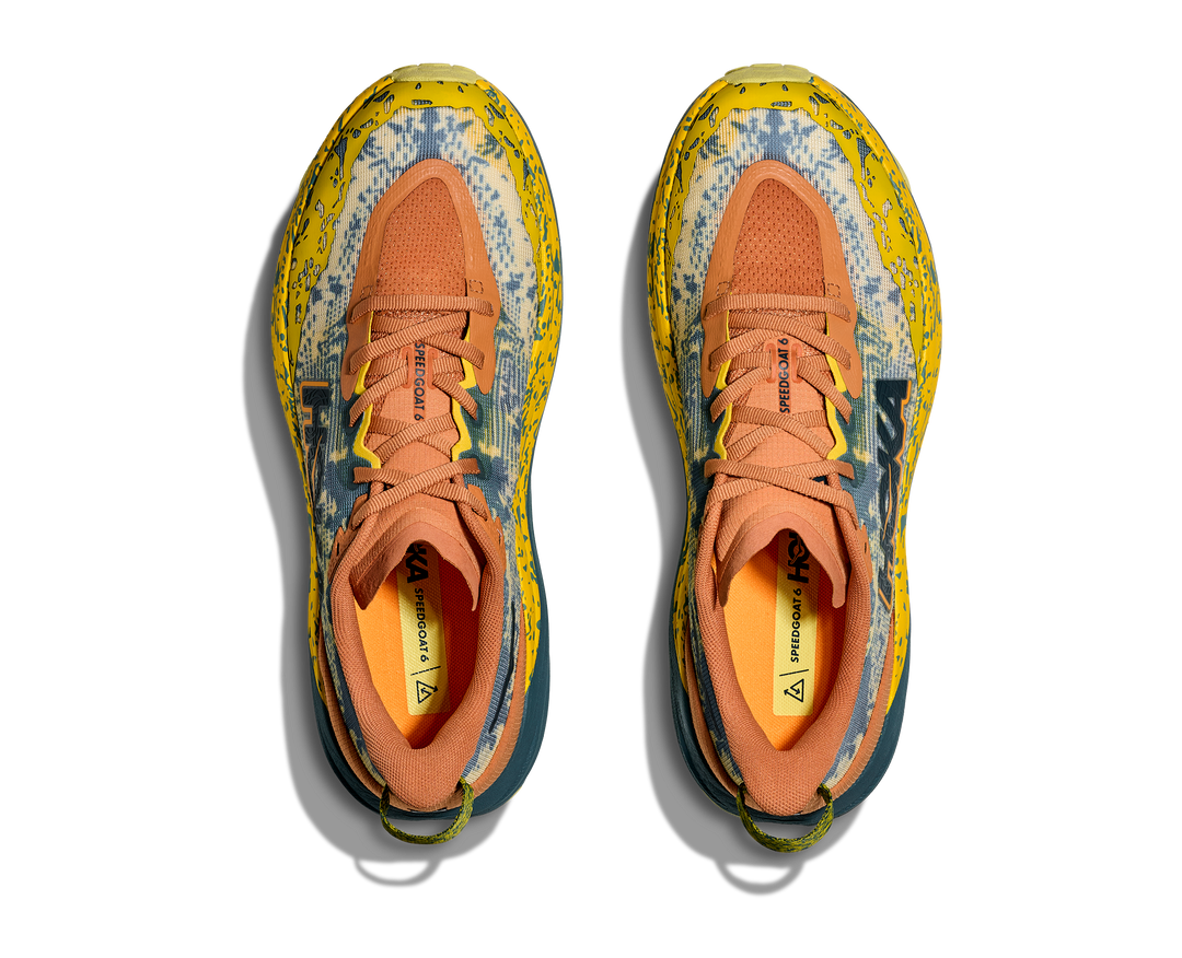 Hoka Mens Speedgoat 6 - Terra Cotta/Mountain Fog - Trail - SS25
