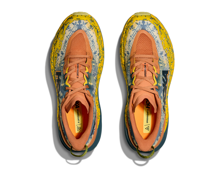 Hoka Mens Speedgoat 6 - Terra Cotta/Mountain Fog - Trail - SS25