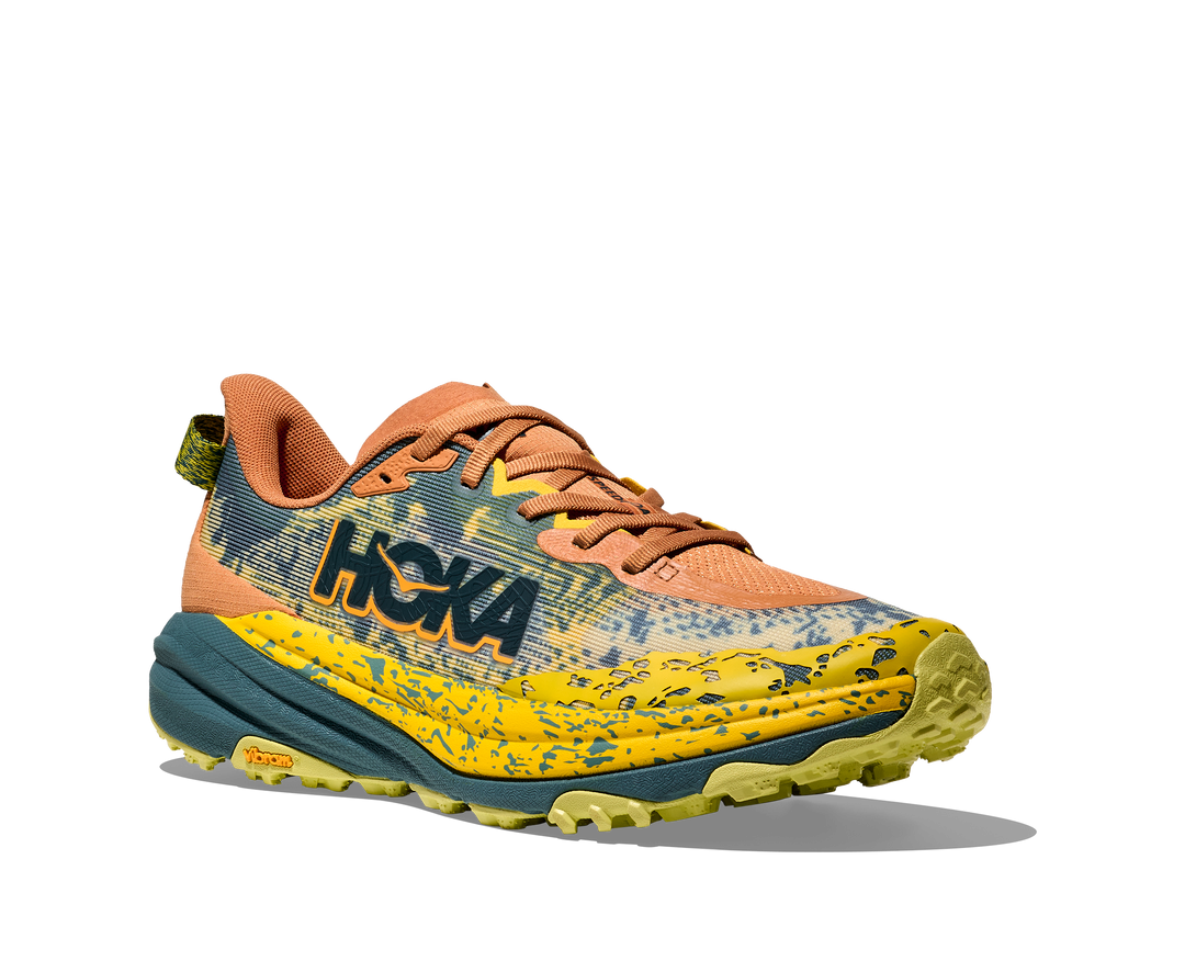 Hoka Mens Speedgoat 6 - Terra Cotta/Mountain Fog - Trail - SS25