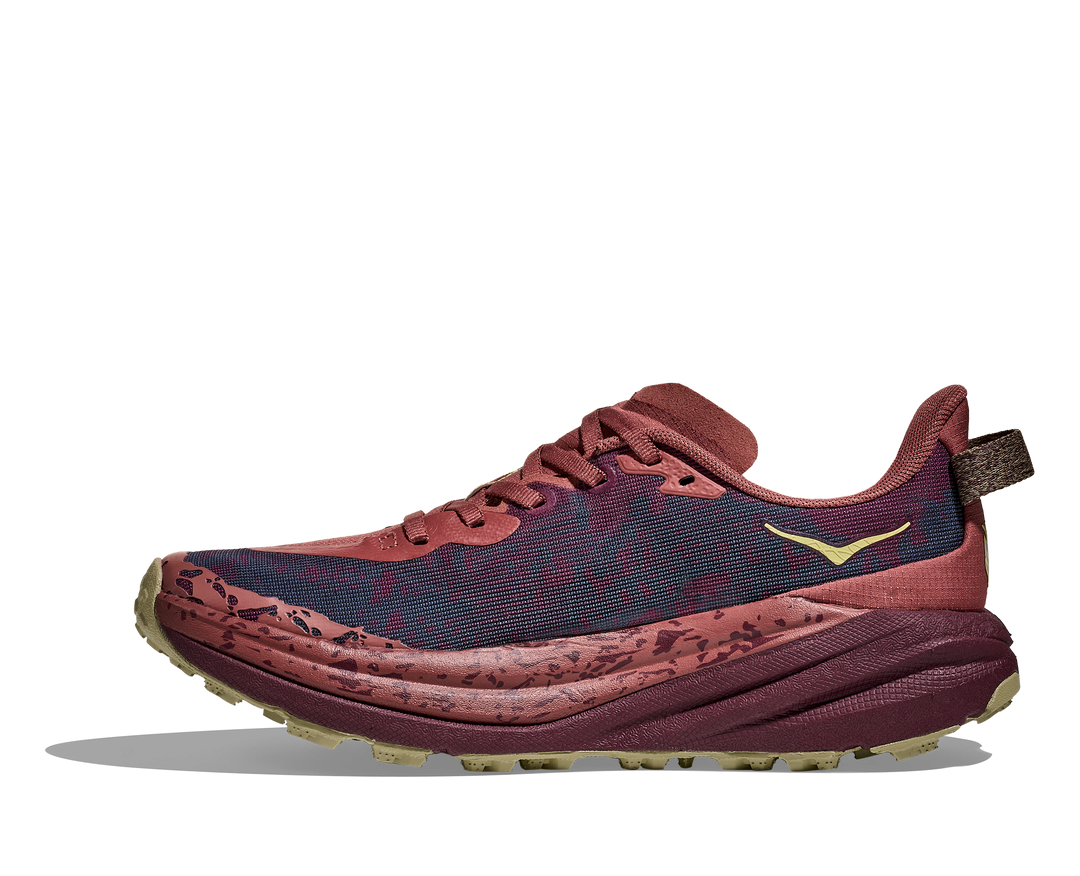 Hoka Womens Speedgoat 6  - Rouge/Black Cherry - Trail - AW25