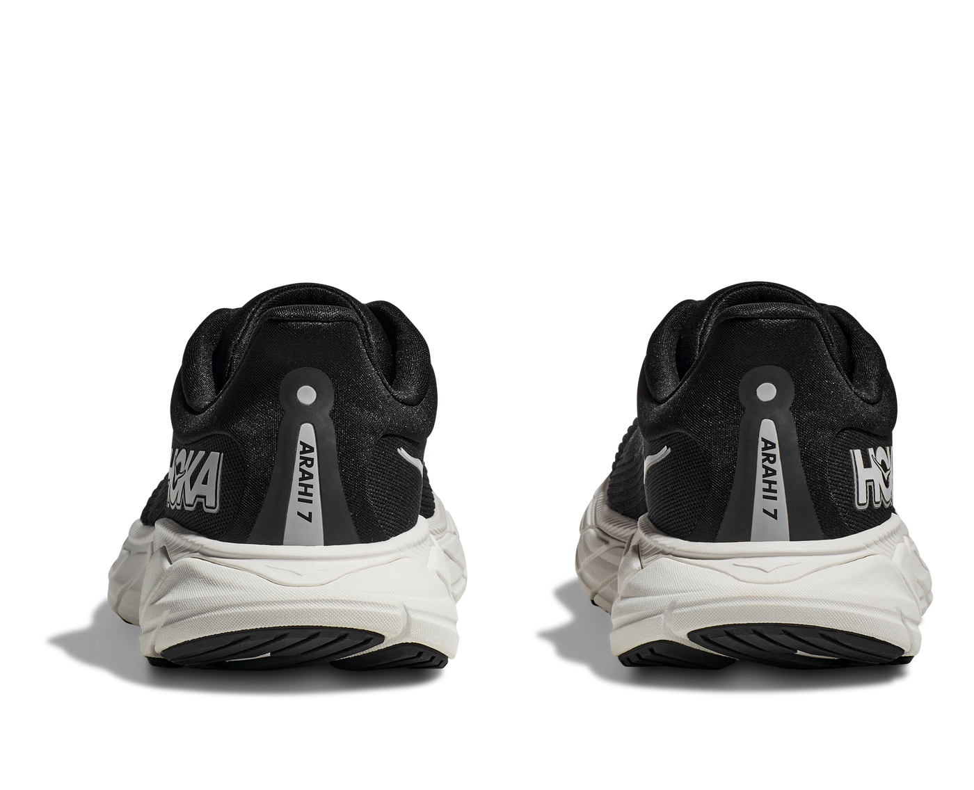 Hoka Mens Arahi 7 Black/White Stability Run North West