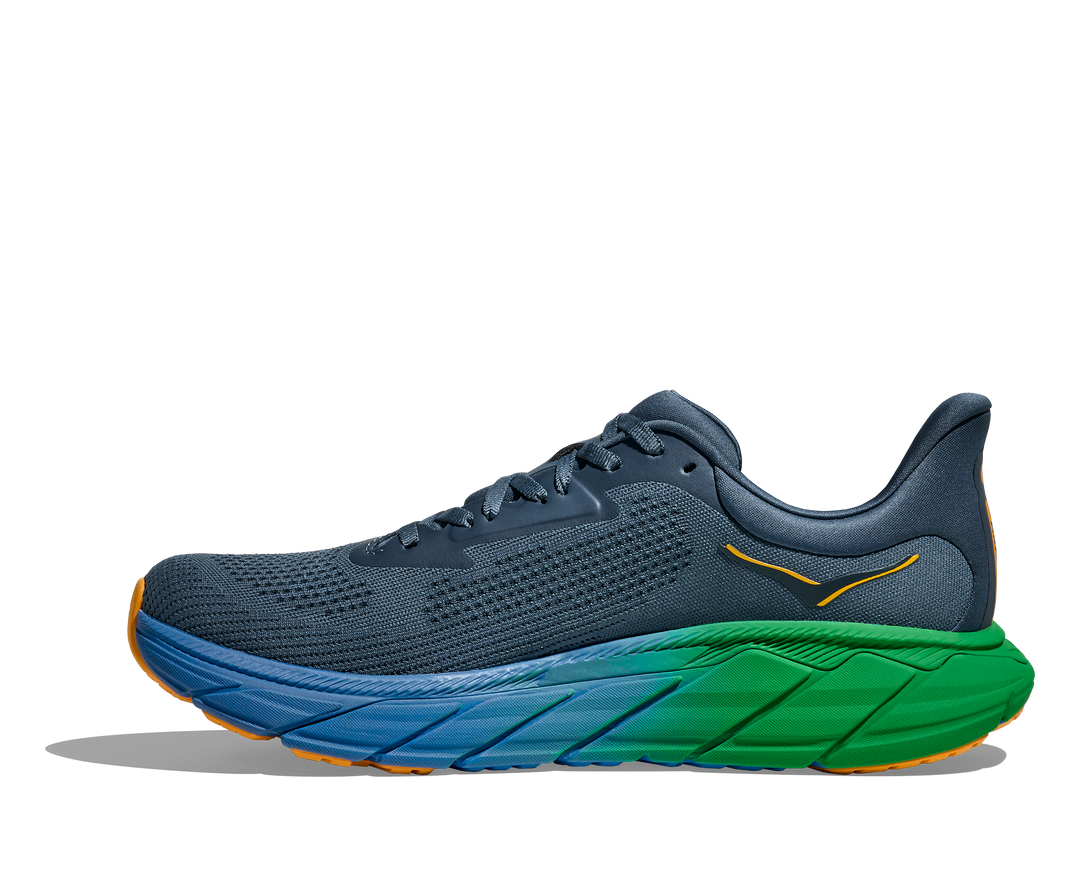 Hoka Mens Arahi 7 Wide - 2E Width - Thunder Cloud/Stormy Skies - Stability - SS25