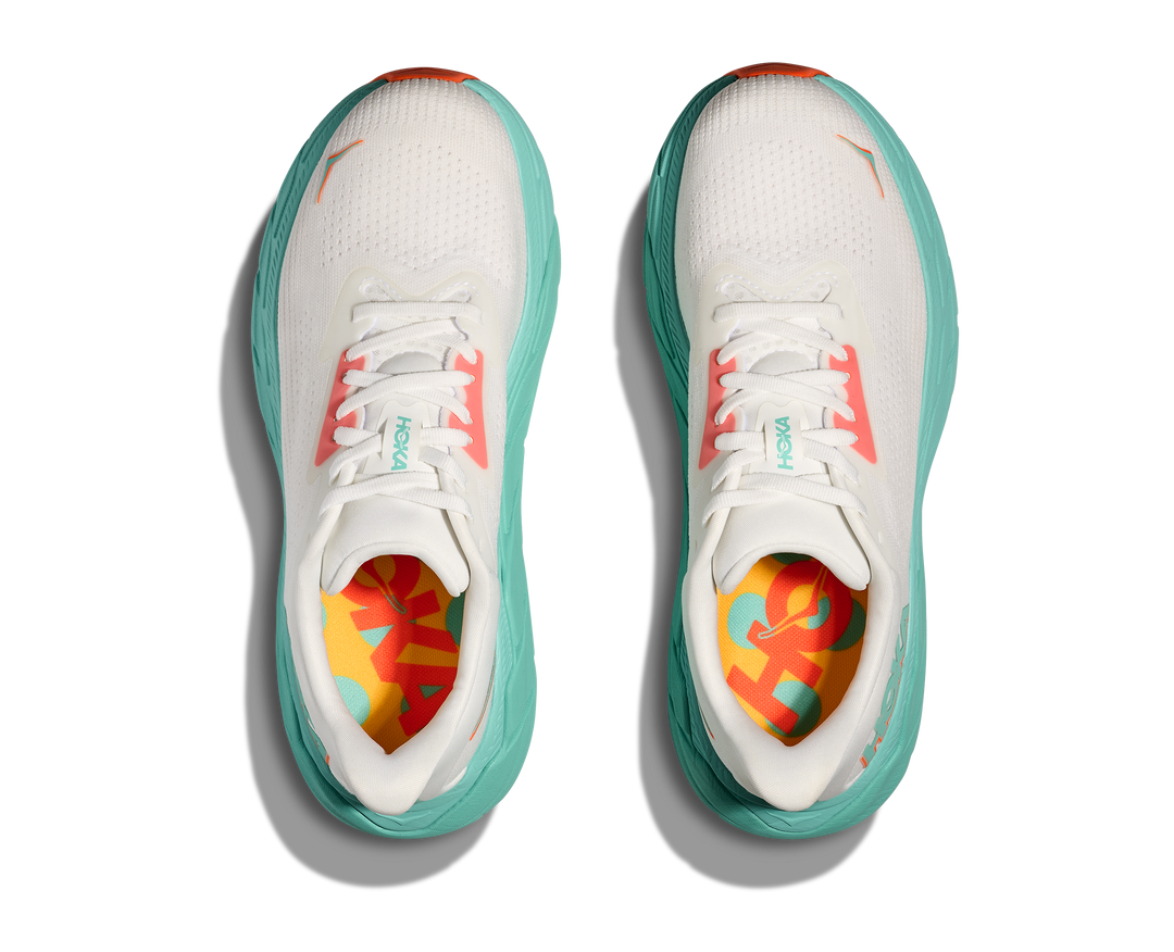 Hoka Womens Arahi 7 - Frost/Aqua Glow - Stability - SS25