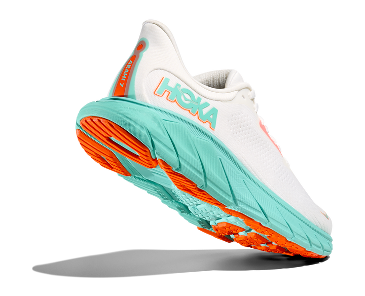 Hoka Womens Arahi 7 - Frost/Aqua Glow - Stability - SS25