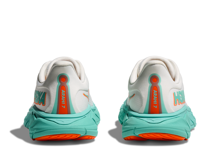 Hoka Womens Arahi 7 - Frost/Aqua Glow - Stability - SS25