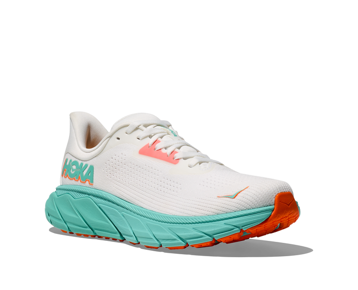 Hoka Womens Arahi 7 - Frost/Aqua Glow - Stability - SS25