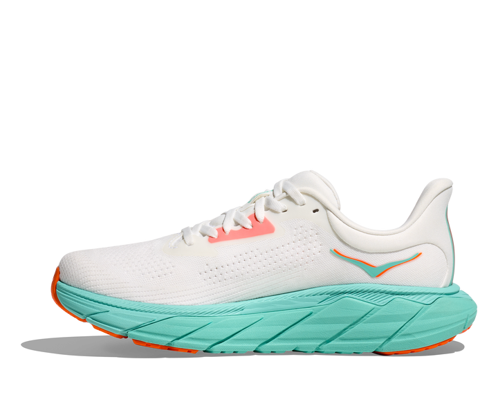 Hoka Womens Arahi 7 - Frost/Aqua Glow - Stability - SS25