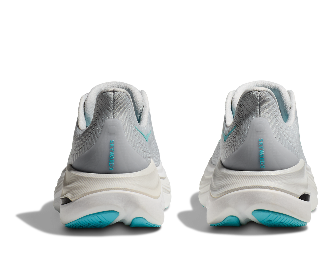 Hoka Womens Skyward X Cosmic Grey Rose Gold Run North West