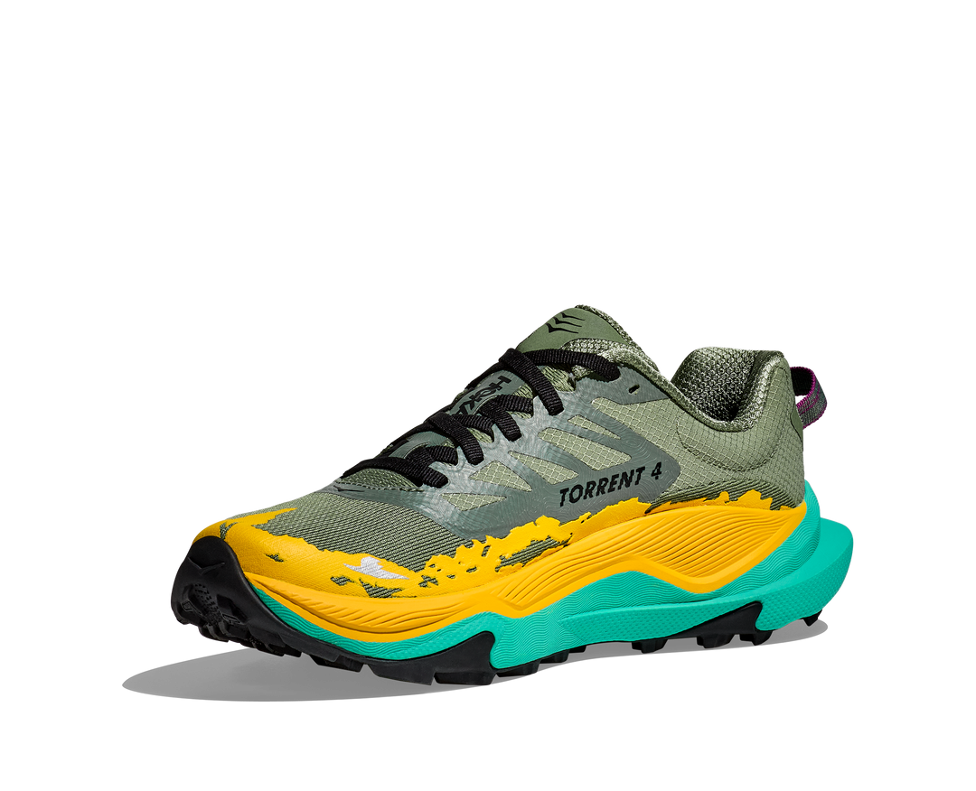 Hoka Womens Torrent 4 - Succulent/Electric Aqua - Trail