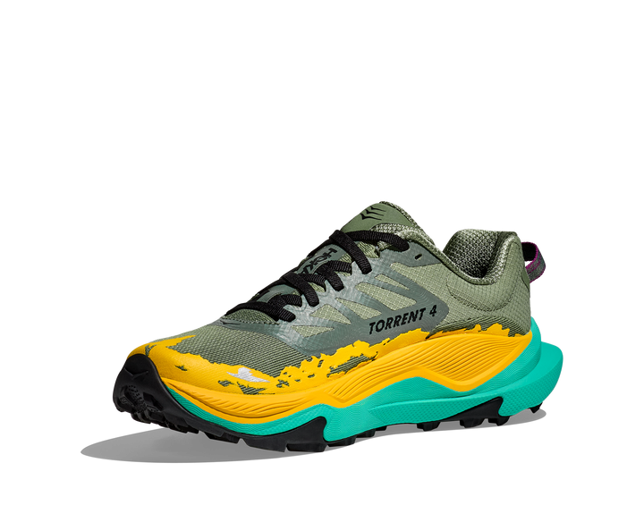 Hoka Womens Torrent 4 - Succulent/Electric Aqua - Trail