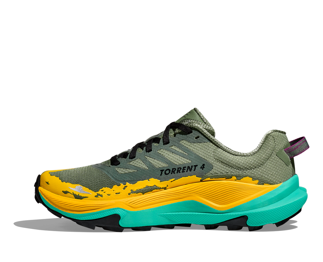 Hoka Womens Torrent 4 - Succulent/Electric Aqua - Trail