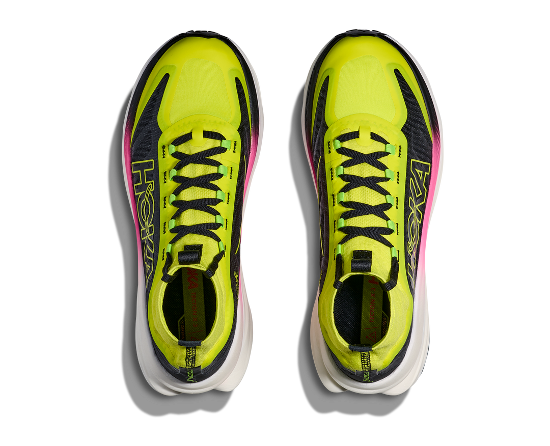 Hoka Mens Tecton X 3 - Neon Hoka Citrus/Black - Trail - AW25